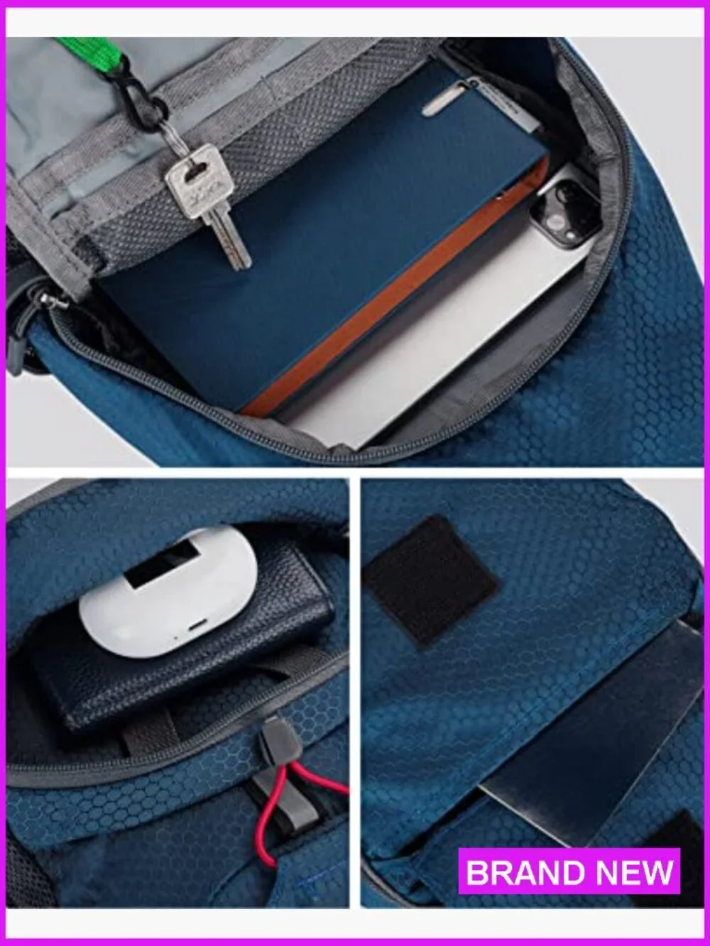 Packable Small Crossbody Sling Backpack Shoulder Chest Daypack Hiking Travel